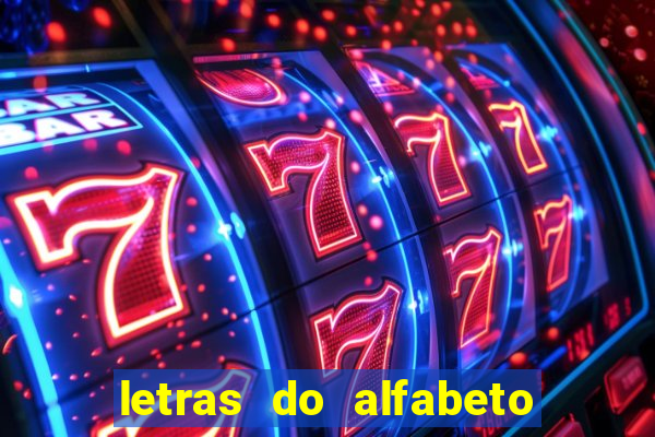 letras do alfabeto personalizadas para imprimir